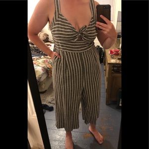 Striped Jumpsuit